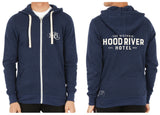 Zip Hoodie (Blue)